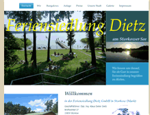 Tablet Screenshot of feriensiedlungdietz.de